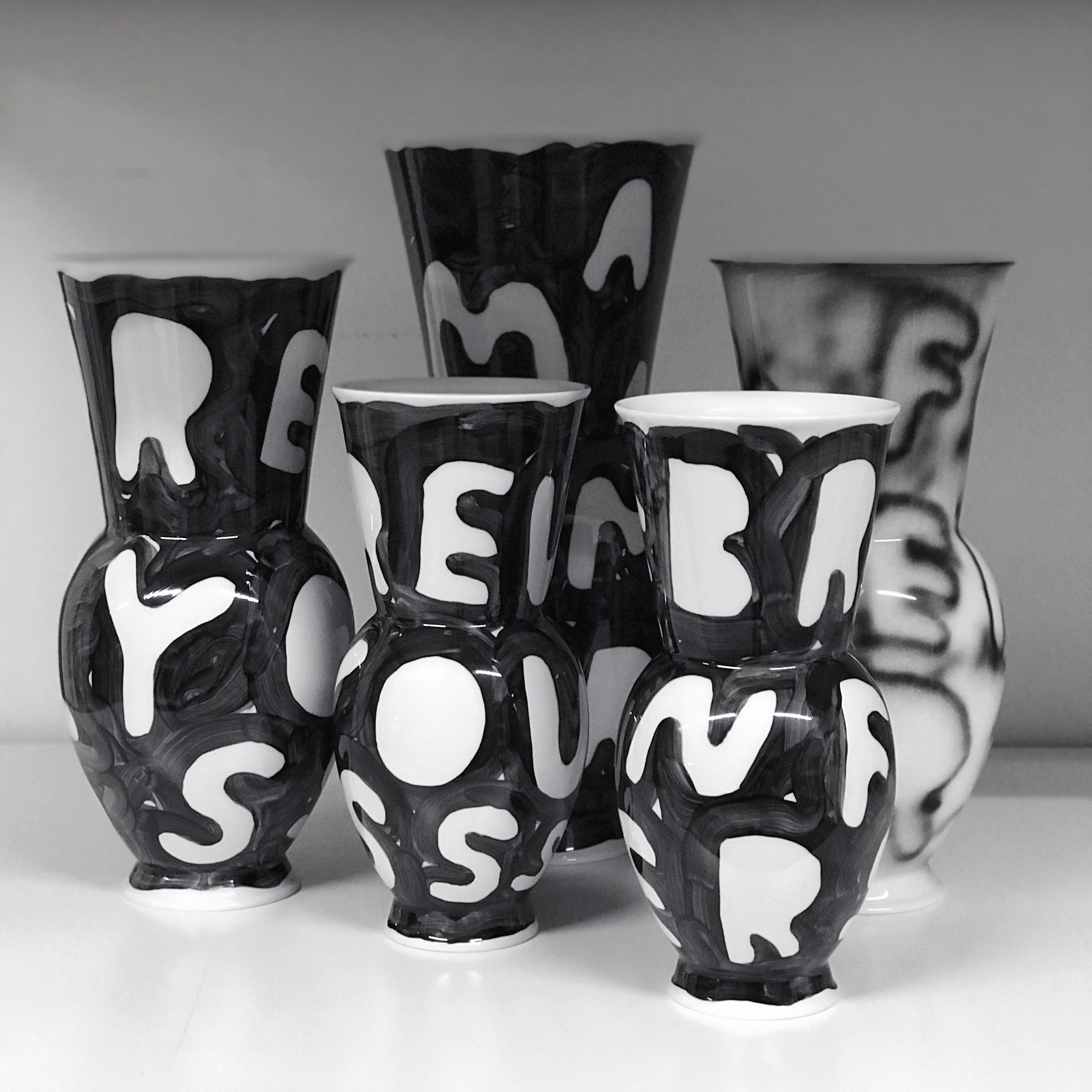 Various Vases, produced at KPM Berlin