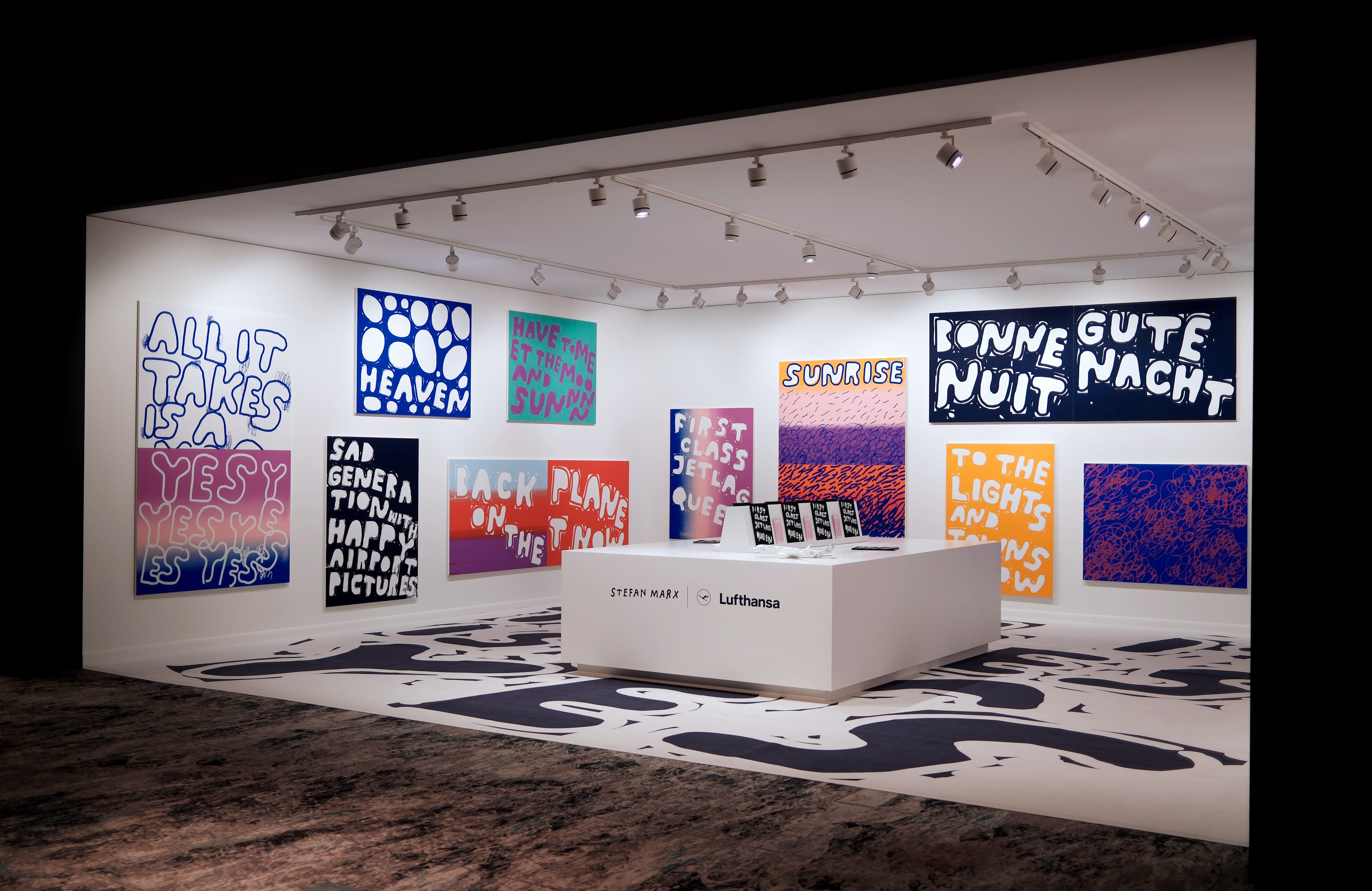 Lufthansa Lounge at Art Basel Miami Beach 2024