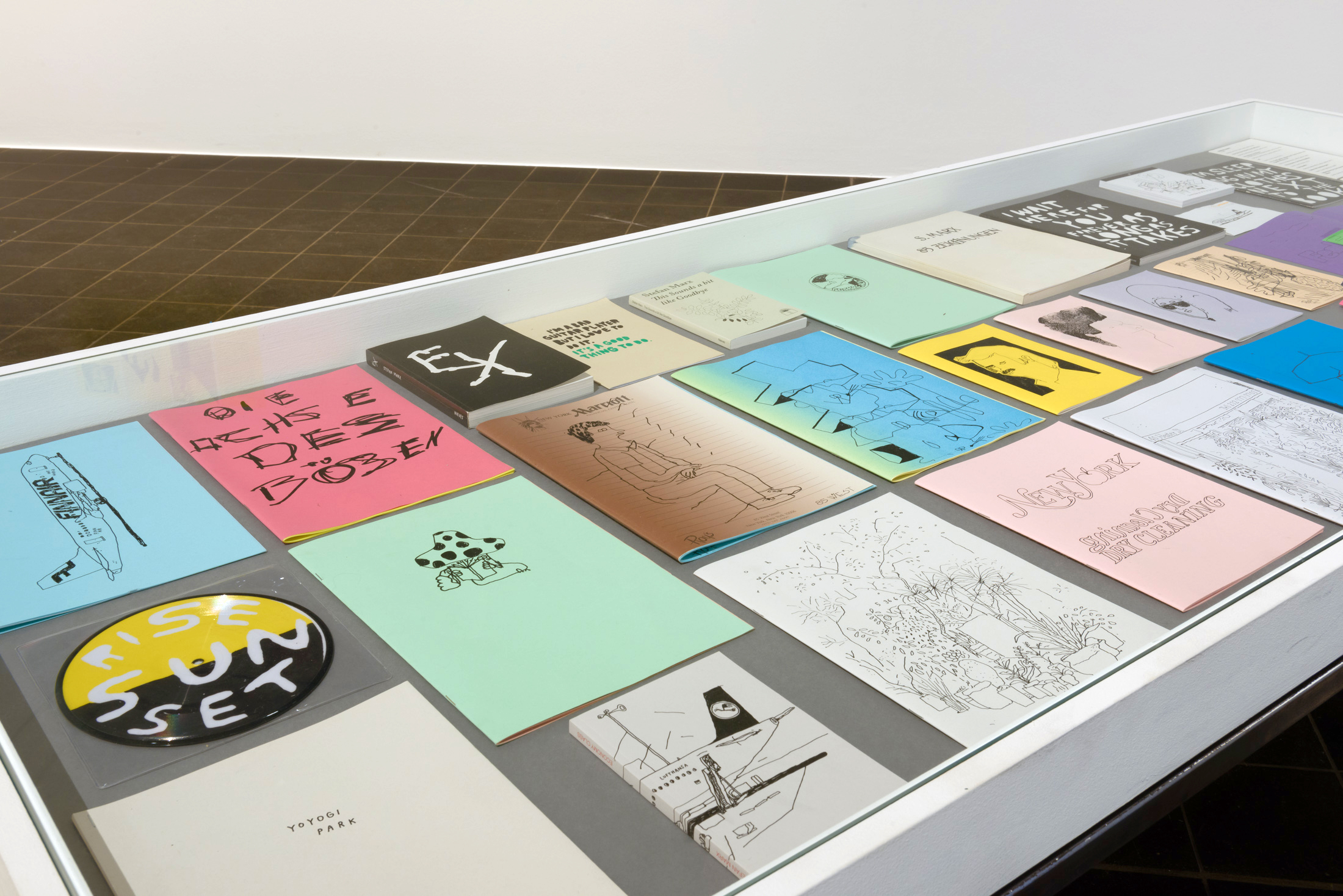 Künstlerbücher - Groupexhibition at Hamburger Kunsthalle - curated by Petra Roettig, 2018