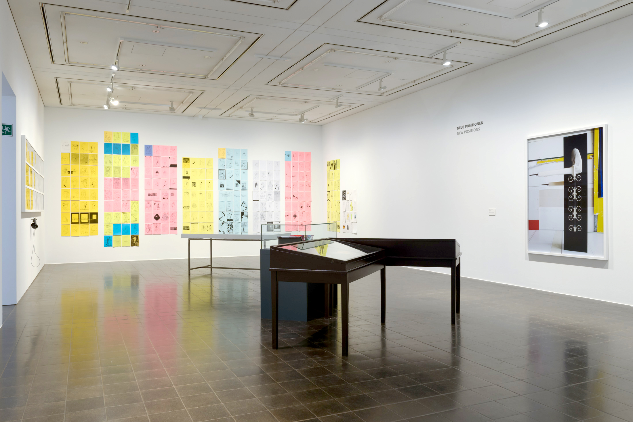 Künstlerbücher - Groupexhibition at Hamburger Kunsthalle - curated by Petra Roettig, 2018