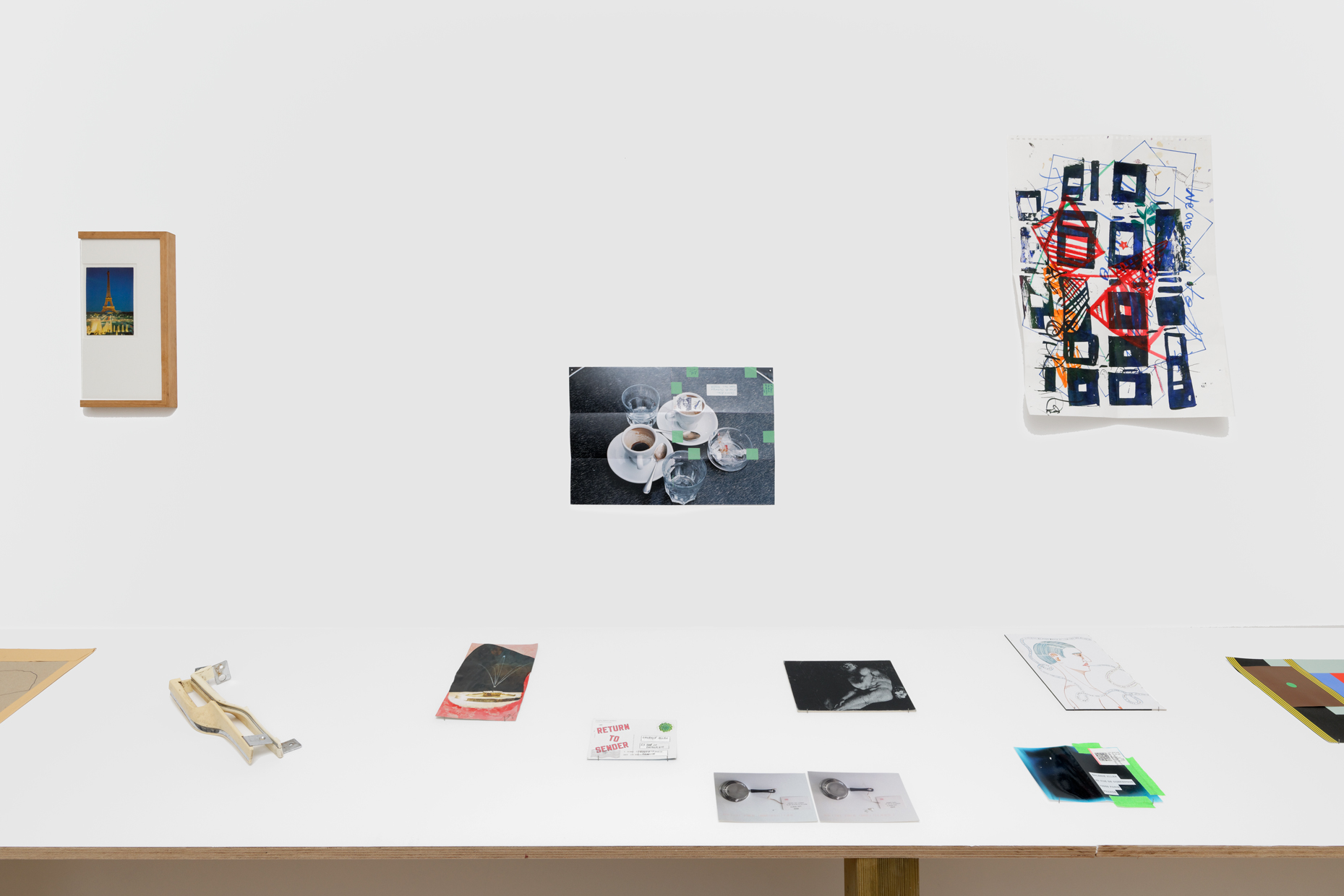 Lost Weekend - Mailart Groupshow at Galerie Allen & Yvon Lambert Paris