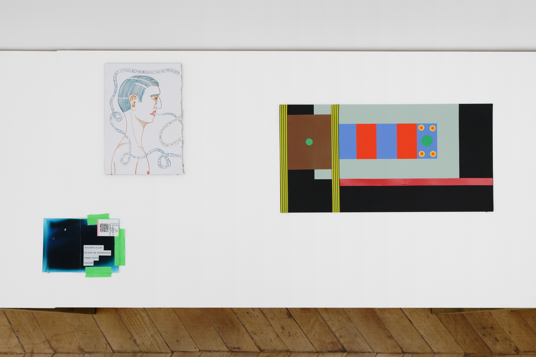 Lost Weekend - Mailart Groupshow at Galerie Allen & Yvon Lambert Paris