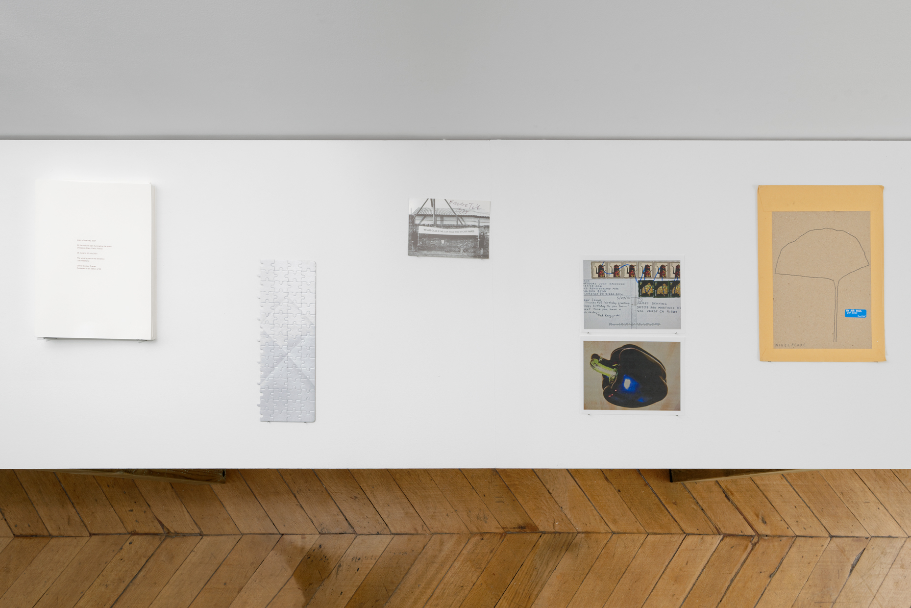 Lost Weekend - Mailart Groupshow at Galerie Allen & Yvon Lambert Paris